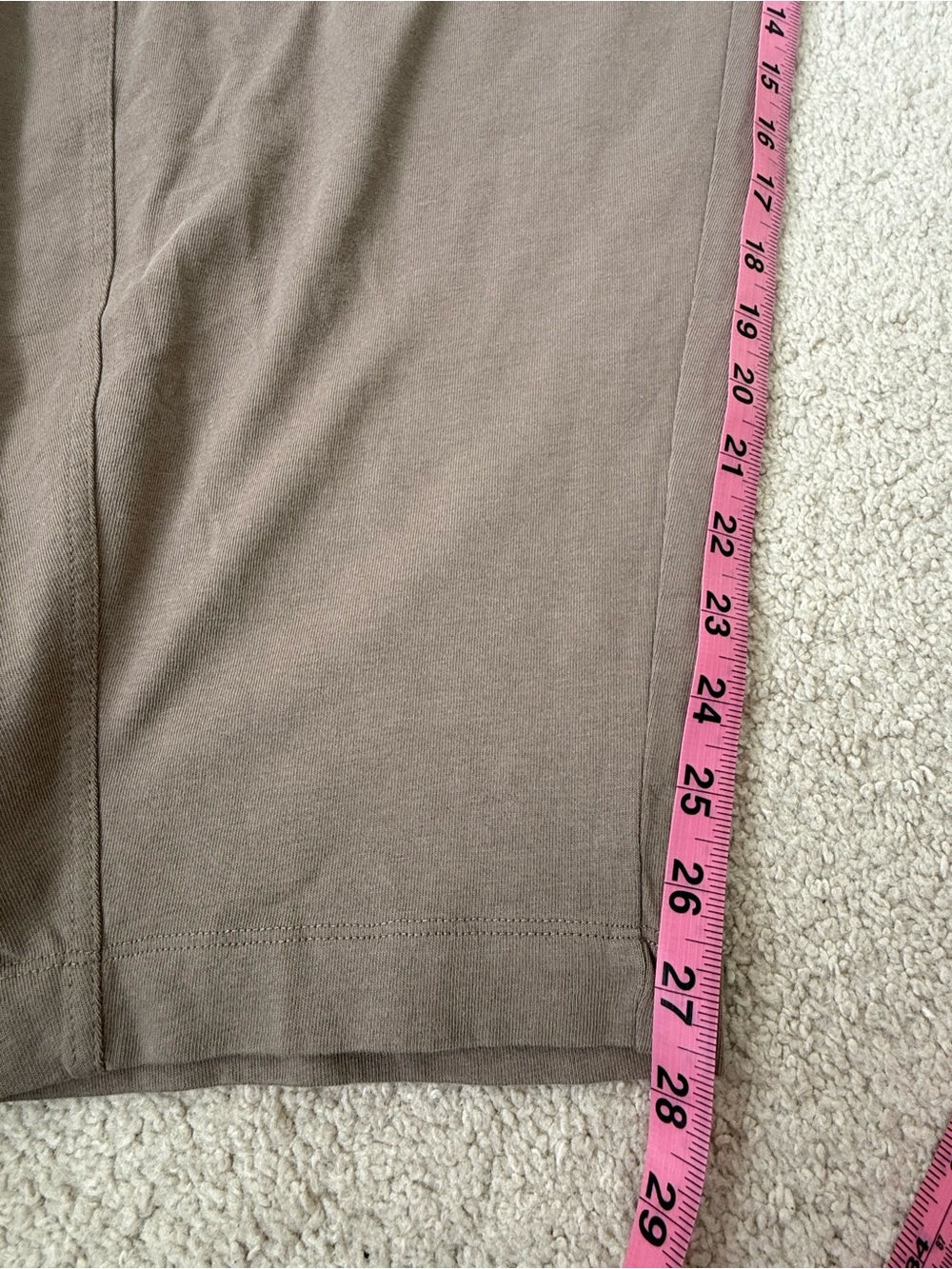 Zara Womens Drawstring Relaxed Barrel Pants in Taupe Brown - Picture 9 of 11
